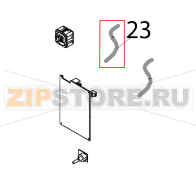 Cavo USB touch screen Angelo Po AT61EW Cavo USB touch screen Angelo Po AT61EWЗапчасть на деталировке под номером: 23