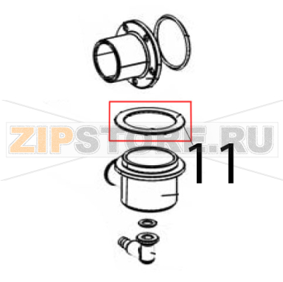 Guarn. 2&quot;, 2 mm Silanos NE1300 Guarn. 2", 2 mm Silanos NE1300Запчасть на деталировке под номером: 11