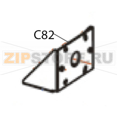Motor bracket (secc 1.6T) Godex EZ-6300 plus Motor bracket (secc 1.6T) Godex EZ-6300 plusЗапчасть на деталировке под номером: C-82Название запчасти Godex на английском языке: Motor bracket (secc 1.6T) EZ-6300 plus.