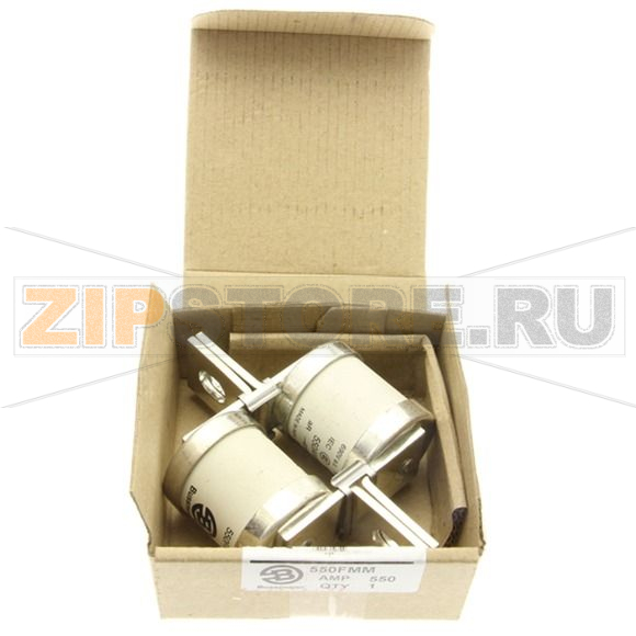 Предохранитель, 550 A, AC 690 В, DC 450 В, 200 кА, BS88, 83x113 мм, aR, BS Eaton 550A 690V AC TYP 