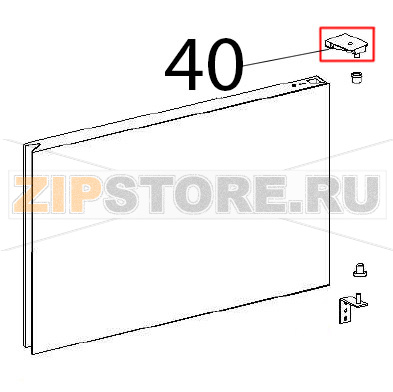 Top bracket Angelo Po DA51 Top bracket Angelo Po DA51Запчасть на деталировке под номером: 40