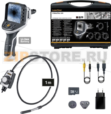 Эндоскоп, Ø: 6 мм, длина зонда: 1 м Laserliner 082.245A 