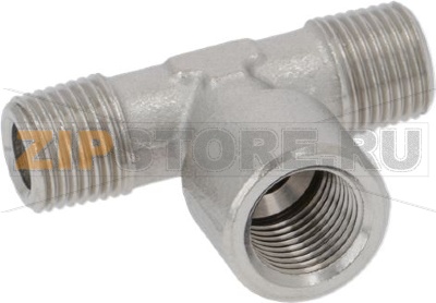FITTING T ø 1/8M-1/8M-1/8F NICKEL 