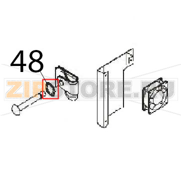 Washer Angelo Po FM1011E1 Washer Angelo Po FM1011E1Запчасть на деталировке под номером: 48