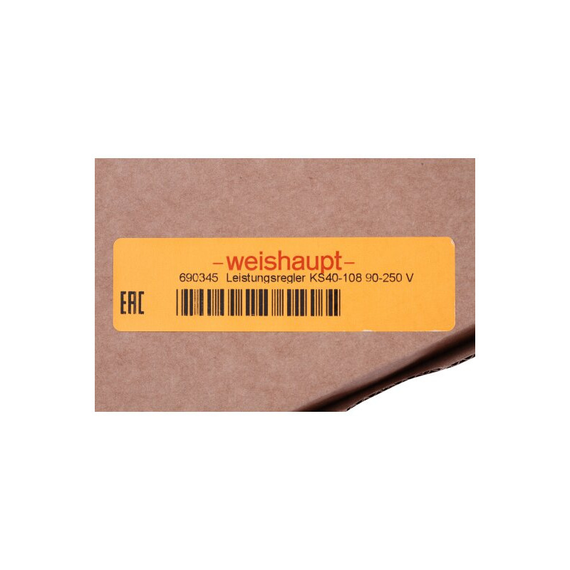 Регулятор мощности Weishaupt KS40-108-9090M-D35 