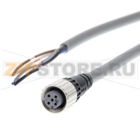 Кабель с разъемом М12 Omron XS2F-D521-LG0-A