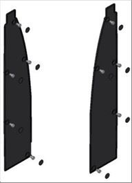 ЗАДНЯЯ КРЫШКА ЧЕРНАЯ ДЛЯ МОДЕЛЕЙ СЕРИИ MULTIFRUIT 