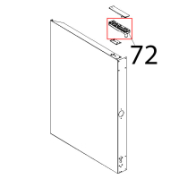 Staffa superiore porta Unox XVC 504