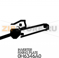 Inverter fixing plate Unox XB 893