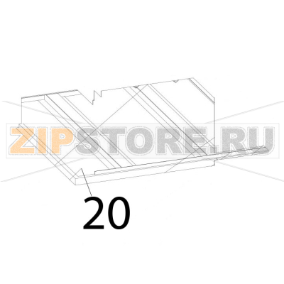 Fondo Zanolli Citizen PW 9+9/MC Fondo Zanolli Citizen PW 9+9/MCЗапчасть на деталировке под номером: 20