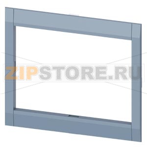cover frame 139.6x 100.8mm (WxH) accessory for: circuit breaker 4-pole with ETU access 3VA6 150/250 Siemens 3VA9144-0SB20 
