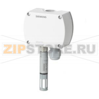 QFA3160 - Комнтаный датчик влажности (DC 0...10 В) и температуры (DC 0...10 В) для необходимых требований Siemens QFA3160