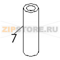 Black rubber pipe 17*10 Fagor FI-80