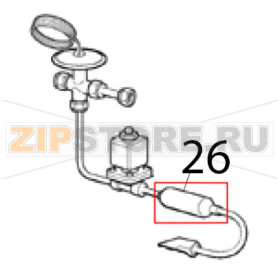 Mech. filter Scotsman MAR 78 SPLIT Mech. filter Scotsman MAR 78 SPLITЗапчасть на деталировке под номером: 26