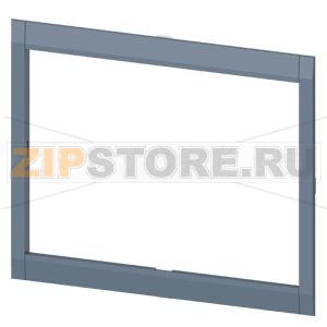 Cover frame for door cut-out 200,3 x 150,8 mm (W x H) accessory for: circuit breaker 3 pole 3VA55/65/66 without access to TMTU/ETU Siemens 3VA9583-0SB10 