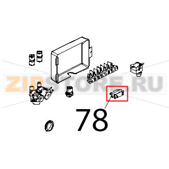 Pressacavo FV 268 RO Unox XB 403G Pressacavo FV 268 RO Unox XB 403GЗапчасть на деталировке под номером: 78