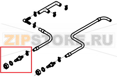 Customer service set, bulkhead union P3 CONVOTHERM OES 10.10    Customer service set, bulkhead union P3 CONVOTHERM OES 10.10Запчасть на сборочном чертеже под номером: 433Название запчасти на английском&nbsp;языке: Customer service set, bulkhead union P3 CONVOTHERM OES 10.10