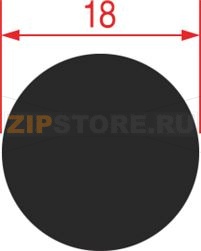 FIBERGLASS GASKET ø 18 mm - 3m 