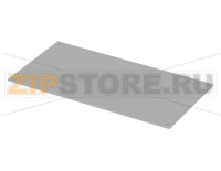 Плата передняя для корпуса с клеммным отсеком, АБС, 2 mm, светло-серая, тиснённая с одной стороны Bopla BCD FPK 160 K