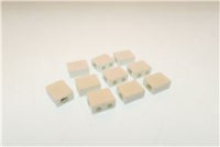 Porzellanklemme 1 polig 4mm  max. 20A ma