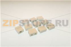 Porzellanklemme 1 polig 4mm  max. 20A ma 