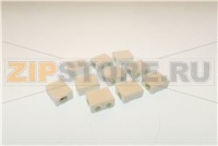 Porzellanklemme 1 polig 4mm  max. 20A ma