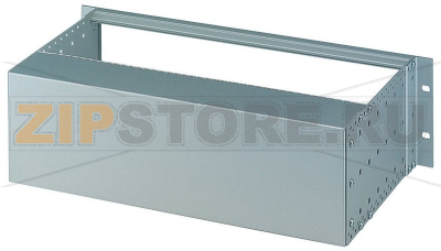 Кожух задней стенки, U 3 HP 84, пассивированный алюминий Bopla RW/M 00384 