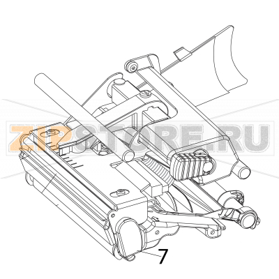 Guide link Intermec PF4i compact industrial Guide link Intermec PF4i compact industrialЗапчасть на деталировке под номером: 7Название запчасти на английском языке: Guide link Intermec PF4i compact industrial.