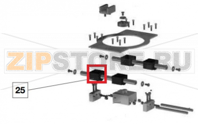 Supporto Con Manicotti Sigma SPM 30                 Supporto Con Manicotti SPM 30Запчасть на сборочном чертеже под номером: 25Название запчасти Sigma на итальянском языке: Supporto Con Manicotti SPM 30