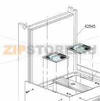 Right guide rail support DIHR HT 11