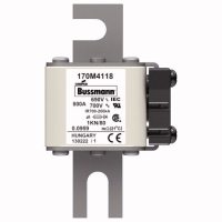 Предохранитель, 800 A, AC 690 В, 200 кА, DIN 1, 53x69x108 мм, aR, DIN, IEC Eaton FUSE 800A 690V