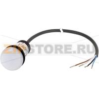 Оптический элемент для сигнальных колонн, белый, 24 В DC/AC: 1 шт Eaton C22-L-W-24-P65
