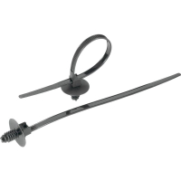 Стяжка кабельная 169 мм, черная, 1 шт TRU Components TC-PDVR170BK203