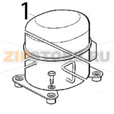 Protettore 230/50/1 Scotsman MV 600 Protettore 230/50/1 Scotsman MV 600Запчасть на деталировке под номером: 1