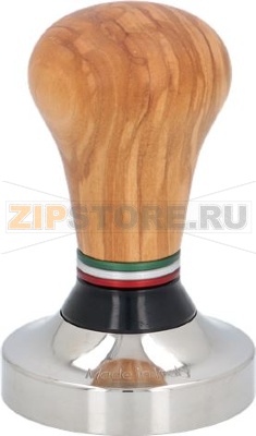 TAMPER FLAG OLIVE ø 57 mm 