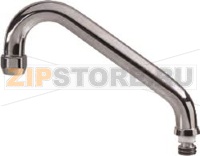 HU-spout spout ø 25mm spout length 195mm