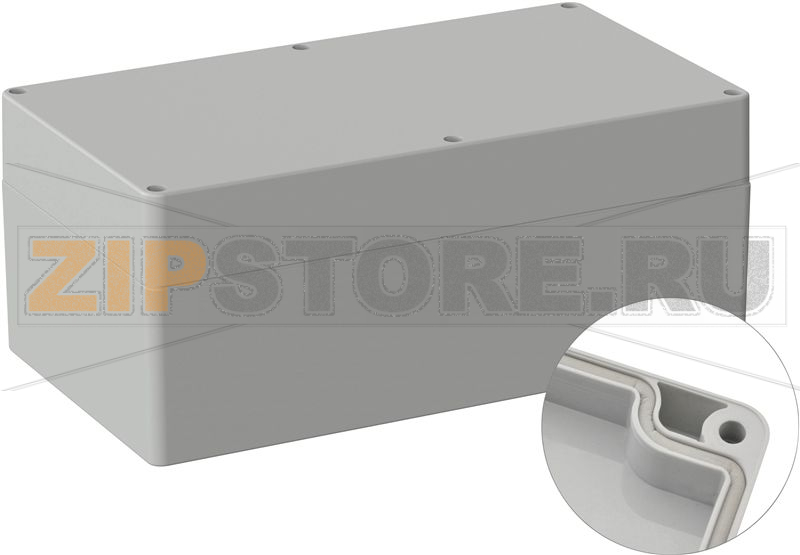 Корпус универсальный 360x200x149.5 мм, серо-белый, 1 шт TRU Components TC-9065584 