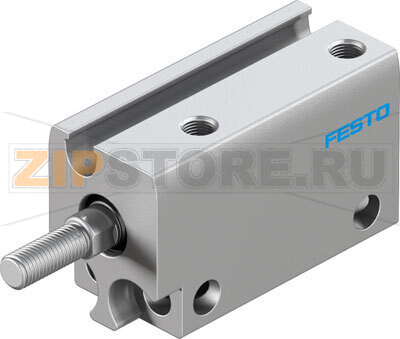 Пневмоцилиндр компактный Festo ADN-S-6-10-A-A 