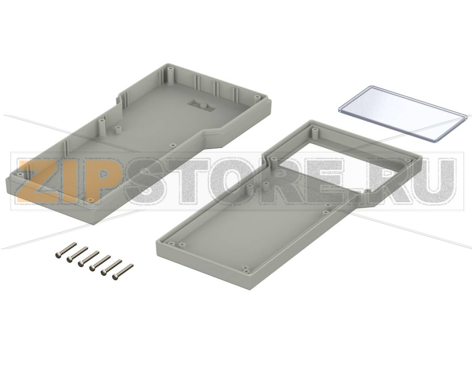 Корпус ручной с петлёй для переноски и устанавливаемой ножкой, 211x100x26 мм Bopla BOS 901 