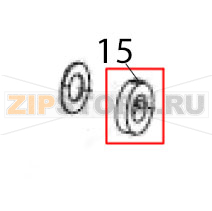 Shaft collar ribbon take up .377x.750 Zebra S600 Shaft collar ribbon take up .377x.750 Zebra S600Запчасть на деталировке под номером: 15