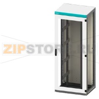 Панель управления SIVACON, Empty enclosure, without side panels, according to IEC 62208, IP40, H: 2000 mm, W: 600 mm, T: 800 mm Siemens 8MF1068-3DR4