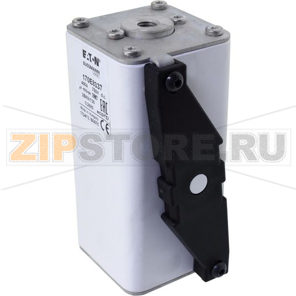 Предохранитель, 400 A, DC 750 В, size 2, 59x77x130 мм, gR, IEC Eaton FUSE 400A 750V 2BKN/130 GR 