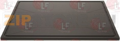 КОРИЧНЕВАЯ РАЗДЕЛОЧНАЯ ДОСКА GN 2/1 650X530XH20 ММ 