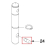 Pin, Groove KitchenAid 5KSM7580XEFP