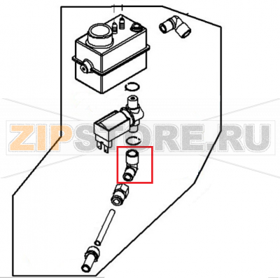  L&#039;&#039; joint 1/4&#039;&#039; Angelo Po FX101E3    L'' joint 1/4'' Angelo Po FX101E3Запчасть на 