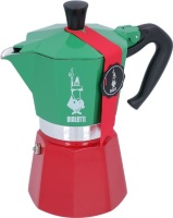 MOKA EXPRESS 6 ЧАШЕК BIALETTI ТРЕХЦВЕТНАЯ