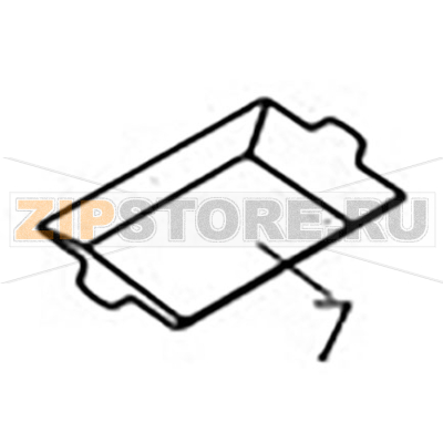 Ice basket Hurakan HKN-IMF15 Ice basket Hurakan HKN-IMF15Запчасть на деталировке под номером: 7