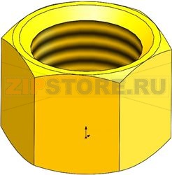COUPLING NUT FOR B-1202 TAILPIECE (BRASS 