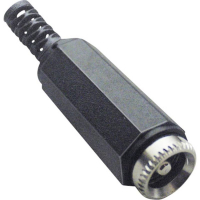 Штекер низковольтный 2.5 мм, 5.5 мм, 1 шт TRU Components 1582358