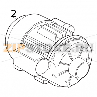 Pompa T-175 HP.1 230/60HZ 510 Elettrobar E51 Pompa T-175 HP.1 230/60HZ 510 Elettrobar E51Запчасть на деталировке под номером: 2